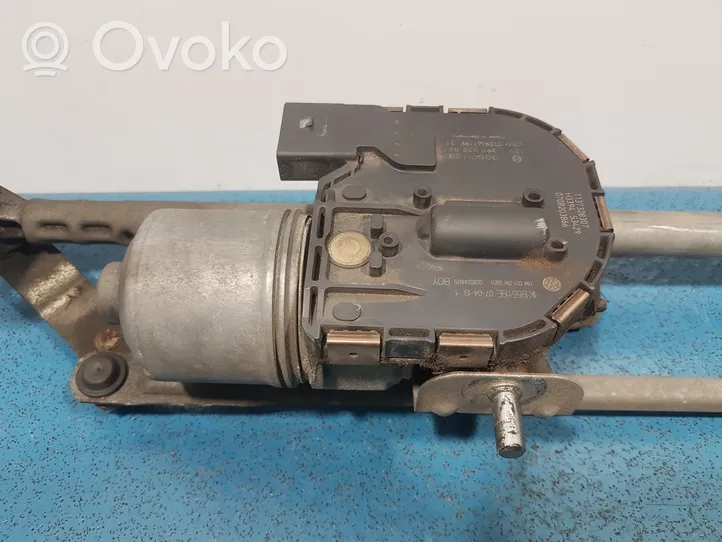 Volkswagen Golf V Tringlerie et moteur d'essuie-glace avant 1K1955023G