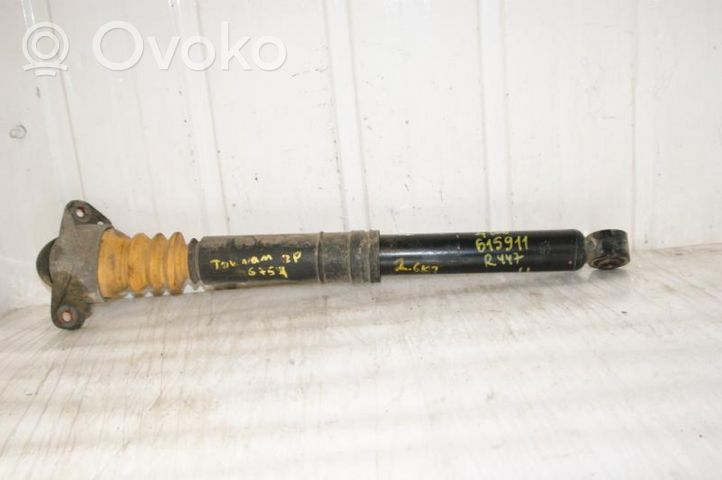 Volkswagen Touran I Rear shock absorber/damper 0000615911