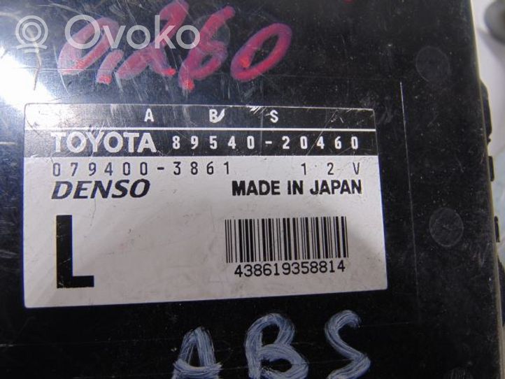 Toyota Celica T230 ABS-ohjainlaite/moduuli 8954020460