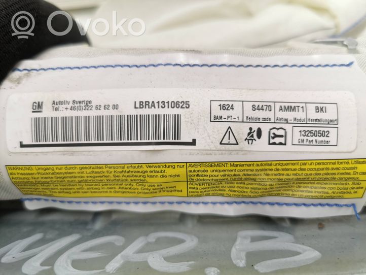 Opel Meriva B Kurtyna airbag 13250502