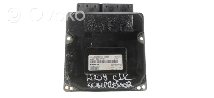 Mercedes-Benz CLK A209 C209 Galios (ECU) modulis A2711539779