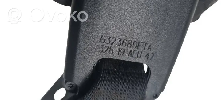 Citroen C3 Boucle de ceinture de sécurité arrière 6323680ETA