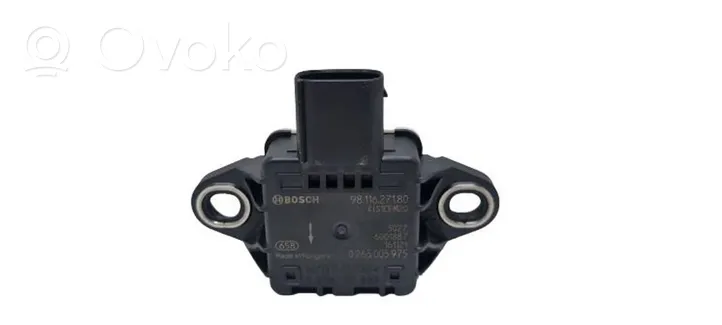 Citroen C4 II Sensor ESP de aceleración de frecuencia del intermitente 9811627180