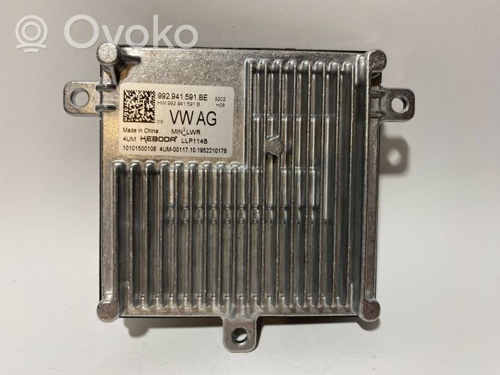 Volkswagen Golf VIII Module de contrôle de ballast LED 992941591BE