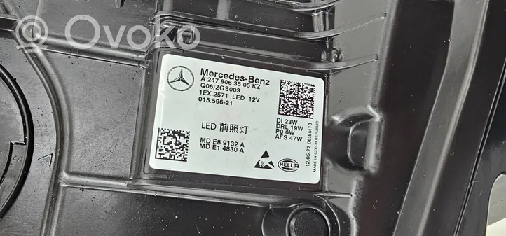 Mercedes-Benz GLA H247 Phare frontale A2479063505