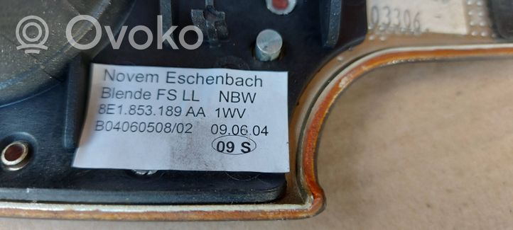 Audi A4 S4 B7 8E 8H Panel lighting control switch 8E1853189AA