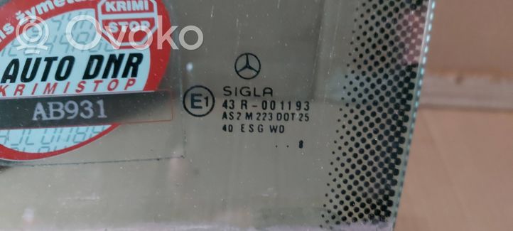 Mercedes-Benz CLK A208 C208 Etuoven ikkunalasi, coupe 1234