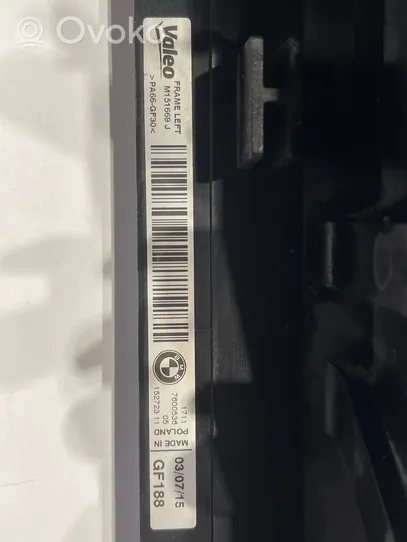BMW 3 F30 F35 F31 Panel mocowania chłodnicy M151669J