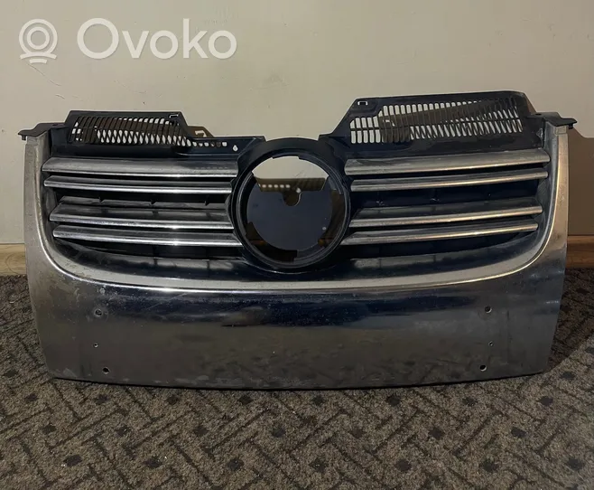 Volkswagen Golf V Grille calandre supérieure de pare-chocs avant 1K5853651