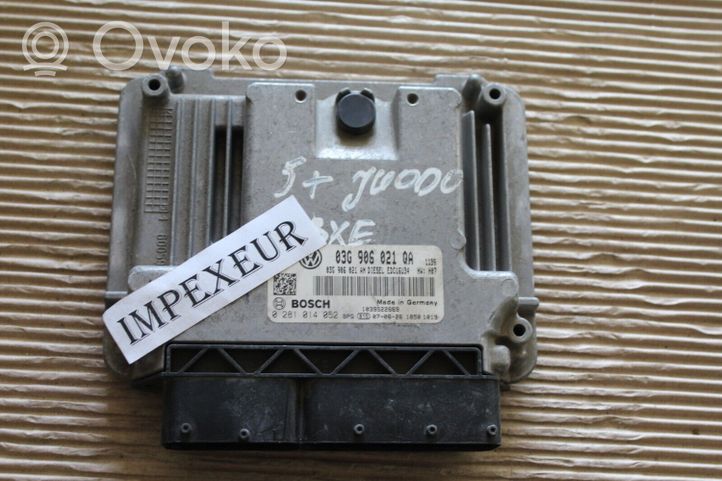 Volkswagen Golf Plus Sterownik / Moduł ECU 03G906021QA