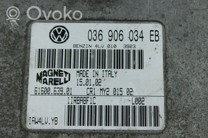 Volkswagen Lupo Moottorin ohjainlaite/moduuli 036906034EB