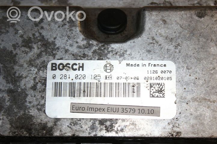 Iveco Daily 30.8 - 9 Calculateur moteur ECU 0281020105