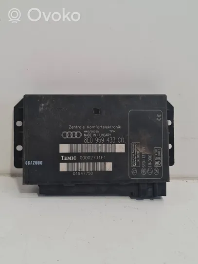 Audi A4 S4 B7 8E 8H Module confort 8E0959433CH