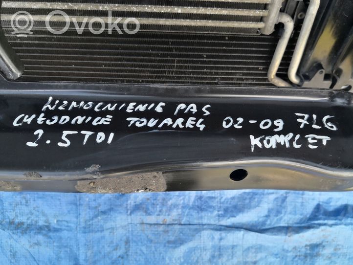 Volkswagen Touareg I Kompletny zestaw przedniej części nadwozia / karoserii 7L0121203F