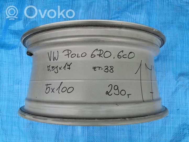 Volkswagen Polo V 6R R17 alloy rim 6R0601025P