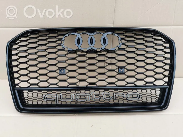 Audi A6 C7 Etupuskurin ylempi jäähdytinsäleikkö 4G0853653N