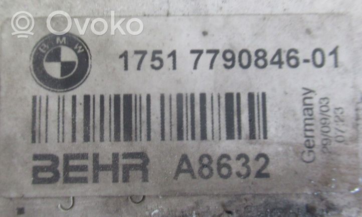BMW 7 E65 E66 Refroidisseur intermédiaire 7790846
