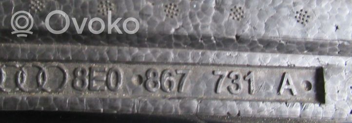 Seat Exeo (3R) Sānu dekoratīvā apdare pie aizmugurējā sēdekļa (apakšdaļa) 8E0867731A