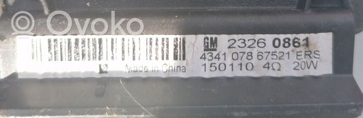 Opel Mokka Takaoven kaiutin 434107867521