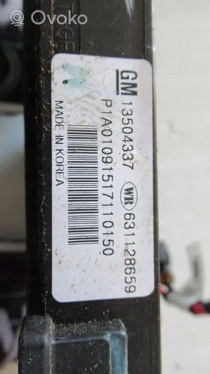 Opel Mokka Radiateur électrique de chauffage auxiliaire 13504337