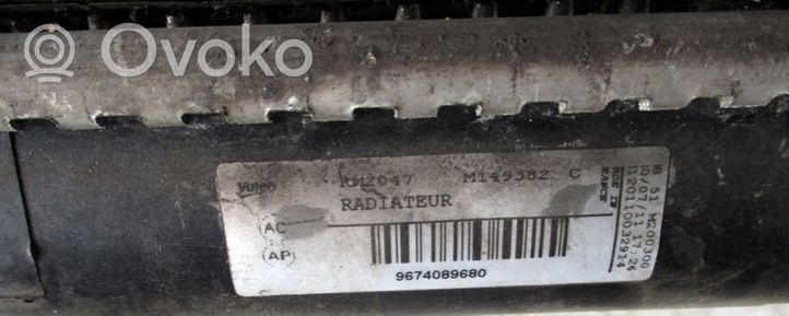 Citroen Berlingo Radiateur de refroidissement 9674089680