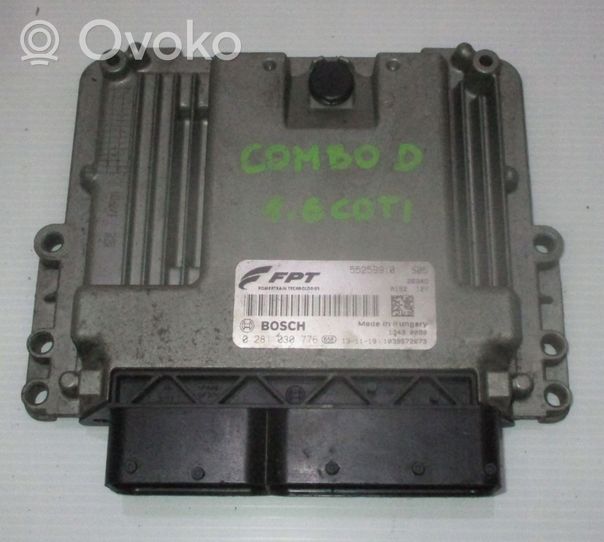 Opel Combo D Engine control unit/module 0281030776