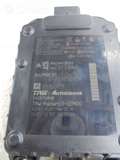 Citroen Berlingo Capteur radar de distance 9823753980