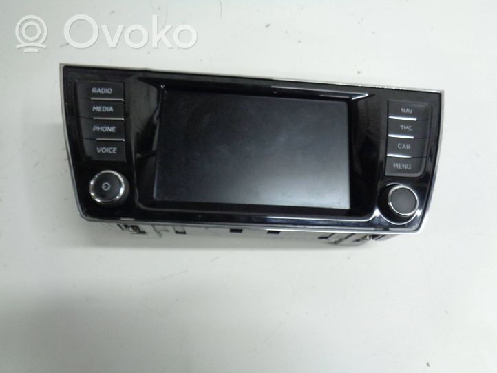 Volkswagen Polo V 6R Panel / Radioodtwarzacz CD/DVD/GPS 6V0919604A