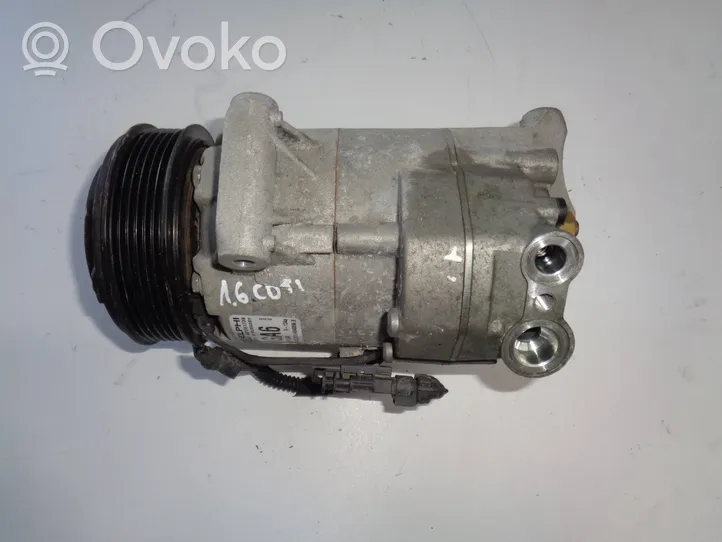 Opel Astra J Compresor (bomba) del aire acondicionado (A/C)) 13412251