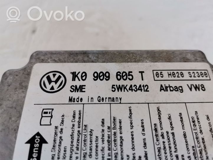 Seat Altea Oro pagalvių valdymo blokas 1K0909605T