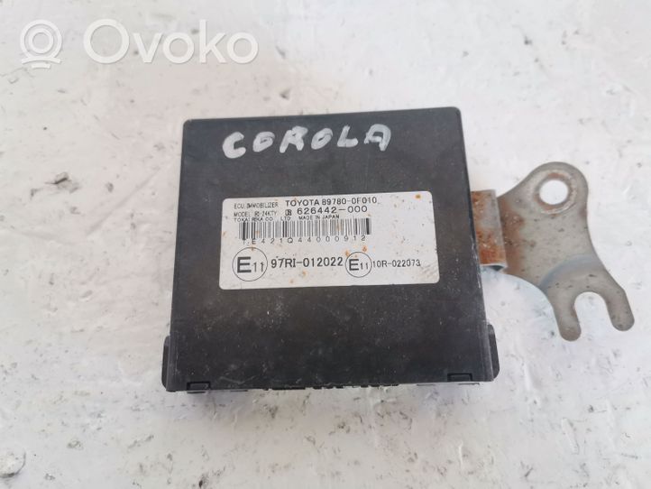 Toyota Corolla Verso AR10 Imobilaizerio valdymo blokas 626442000