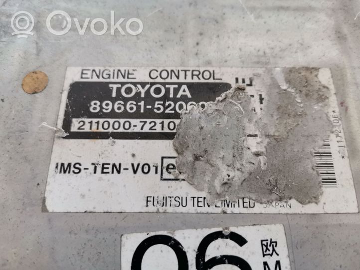 Toyota Yaris Sterownik / Moduł ECU 2110007210