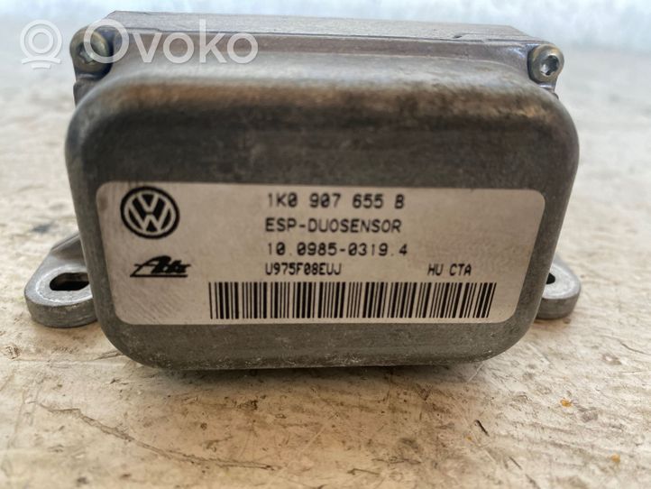 Volkswagen Golf V ESP acceleration yaw rate sensor 1K0907655B