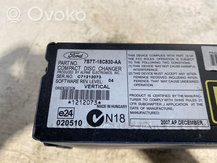 Ford Mondeo MK IV Zmieniarka płyt CD/DVD 7S7T18C830AA