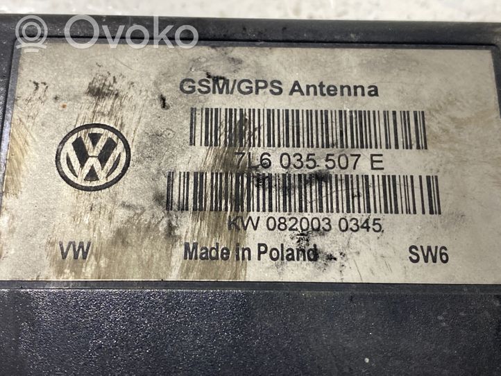 Volkswagen Touareg I Aerial antenna amplifier 7L6035507E