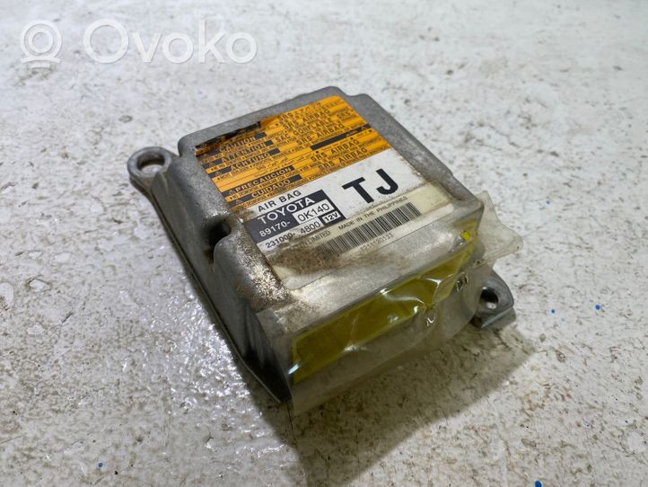 Toyota Hilux (AN10, AN20, AN30) Airbag control unit/module 891700K140