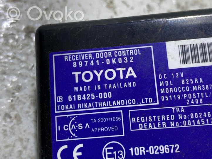 Toyota Hilux (AN10, AN20, AN30) Muut ohjainlaitteet/moduulit 897410K032