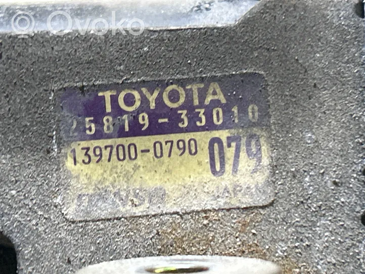 Toyota Yaris Valvola di depressione 2581933010