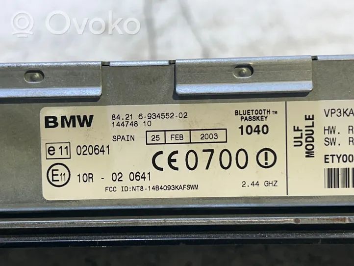 BMW 1 F20 F21 Moduł / Sterownik Bluetooth 6934552