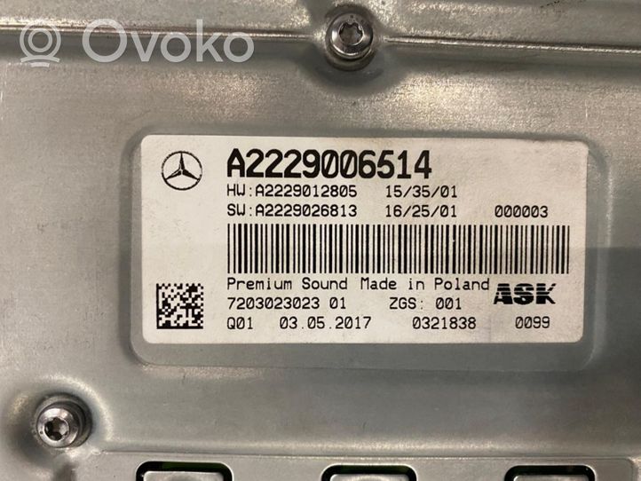 Mercedes-Benz G W461 463 Amplificatore A2229006514