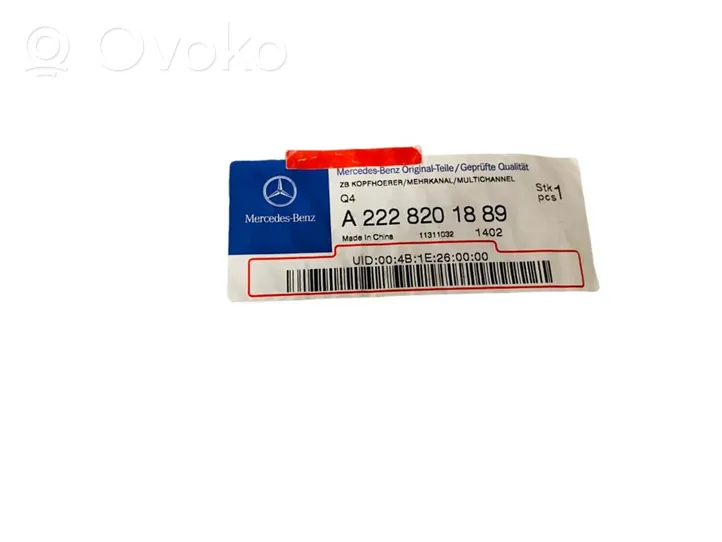 Mercedes-Benz S W222 Hands free -sarja A2228201889