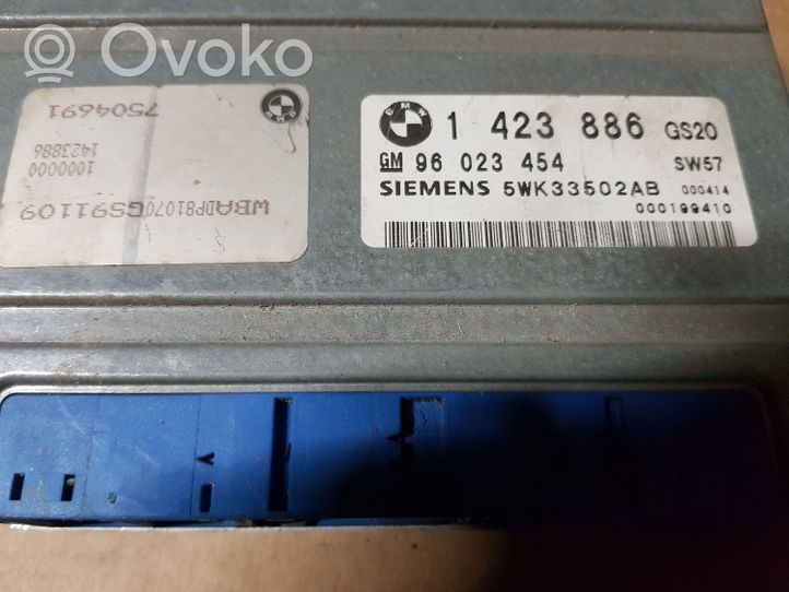 BMW 5 E39 Module de contrôle de boîte de vitesses ECU 1423886