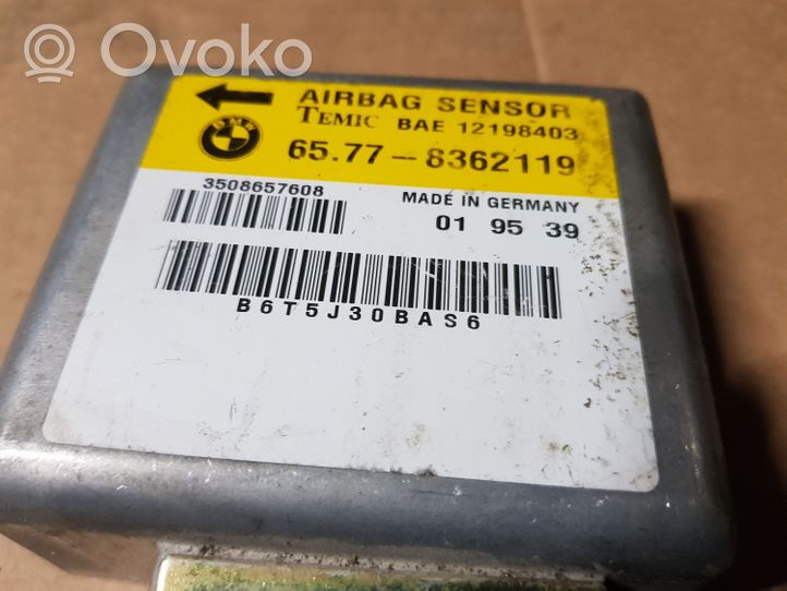 BMW 5 E34 Airbag control unit/module 8362119