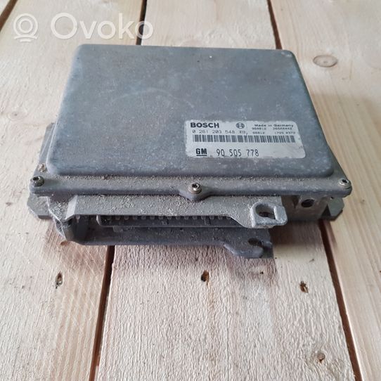 Opel Omega B2 Sterownik / Moduł ECU 0261203548