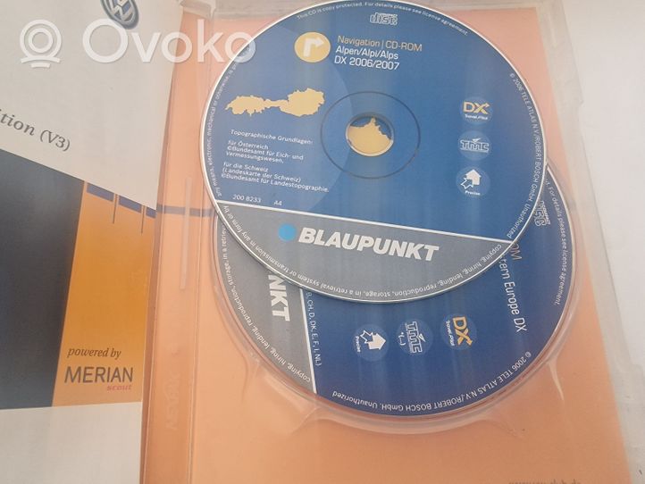 Volkswagen Golf V Mappe di navigazione su CD/DVD 1K0051884A