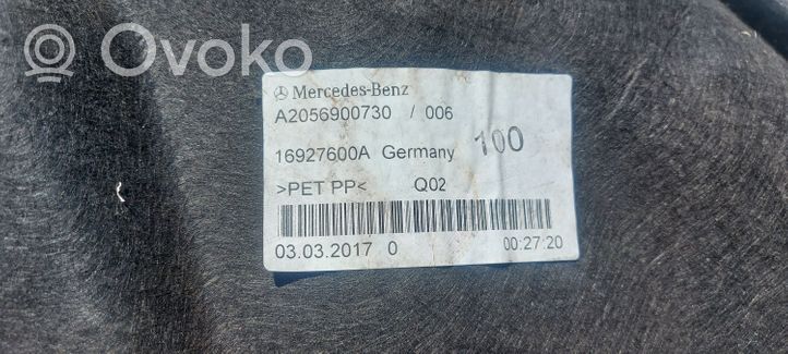 Mercedes-Benz C W205 Takapyörän sisälokasuojat A2056900730