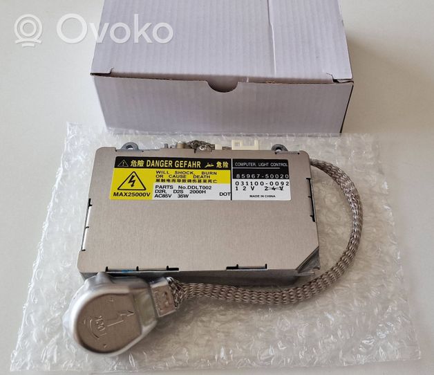 Lexus RX 330 - 350 - 400H Sterownik / moduł świateł Xenon 8596750020