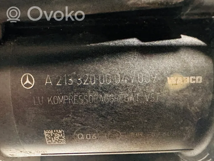 Mercedes-Benz E W213 Ilmajousituksen kompressoripumppu A2133200004