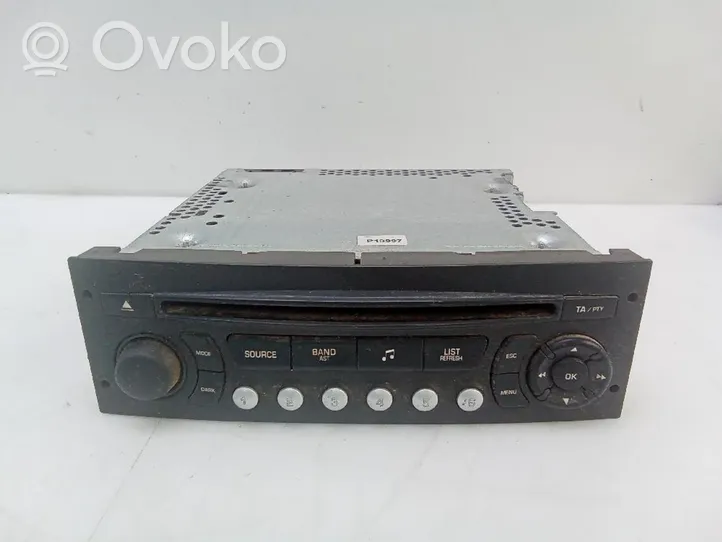 Citroen C4 Grand Picasso Unité principale radio / CD / DVD / GPS 96766518xt