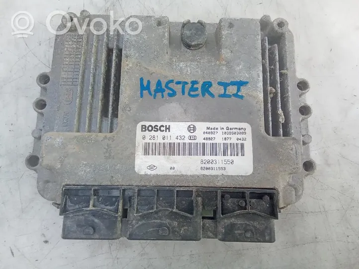 Renault Master II Calculateur moteur ECU 8200311550